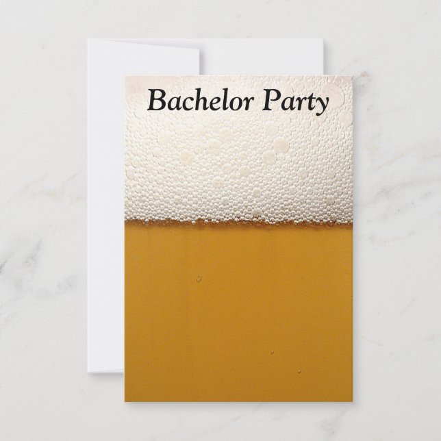 Bachelor Party Invitation (Front)