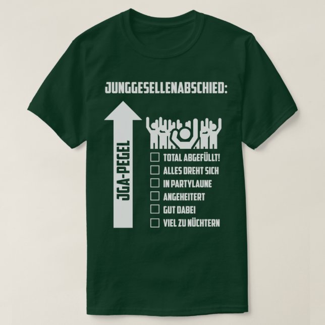 Bachelor Party Level 2 T-Shirt (Design Front)