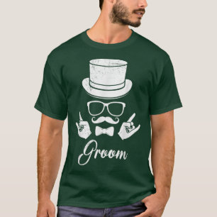 Bachelor party men groom wedding  T-Shirt