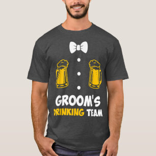 Bachelor Party Men Team Groom Wedding119 T-Shirt