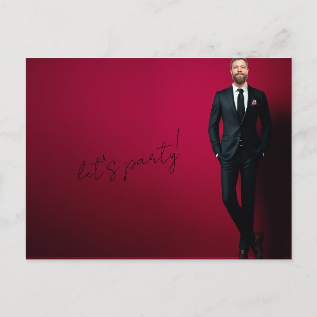 Bachelor Party Postcard (Front)