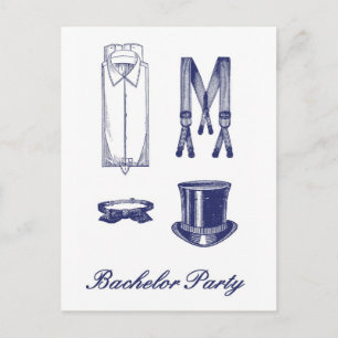 Bachelor Party Postcard