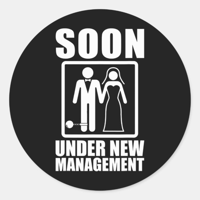 Bachelor Party Shirts For Men2  Classic Round Sticker (Front)