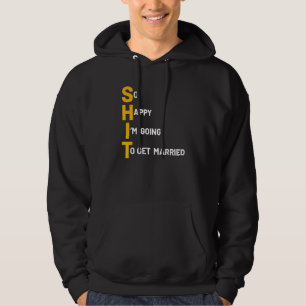 Bachelor Party Stag Party Wedding Party Men's Groo Hoodie