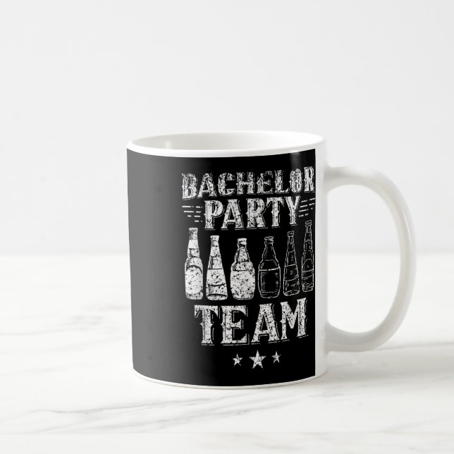 Bachelor Party Team Groom Bride _3  Coffee Mug (Right)
