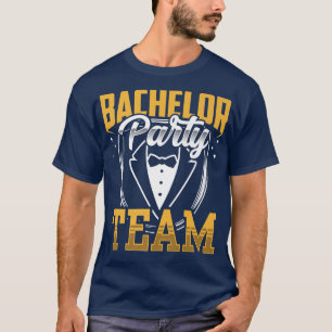 Bachelor Party Team Groom Bride Premium T-Shirt