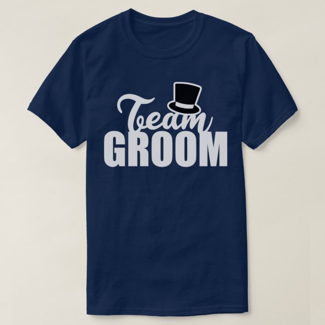 Bachelor Party Team Groom Top Hat Gift Idea 2 (Design Front)