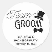 Bachelor Party Team Groom Wedding