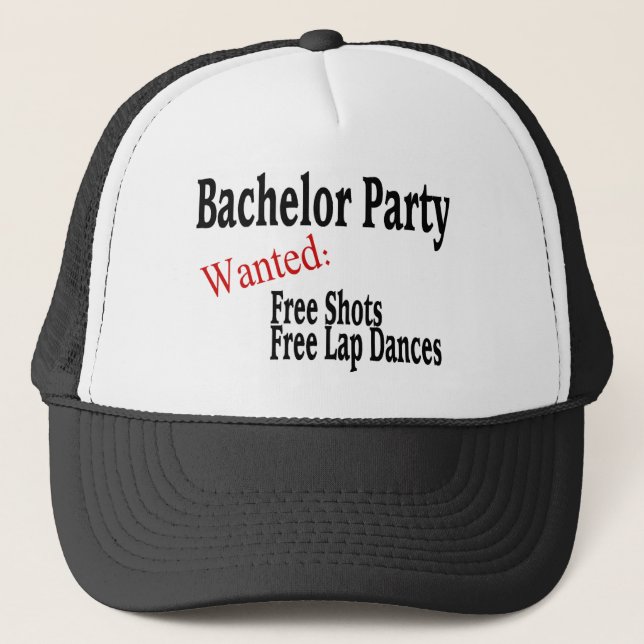 Bachelor Party Trucker Hat (Front)