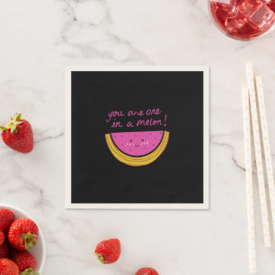 Bachelor Party Tuxedo Tie Black Paper Napkins