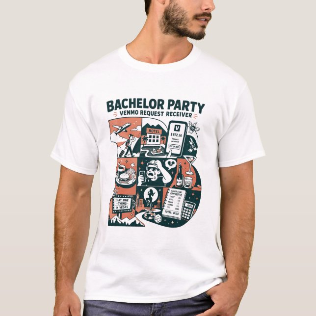 Bachelor party weekend survivor T-Shirt (Front)