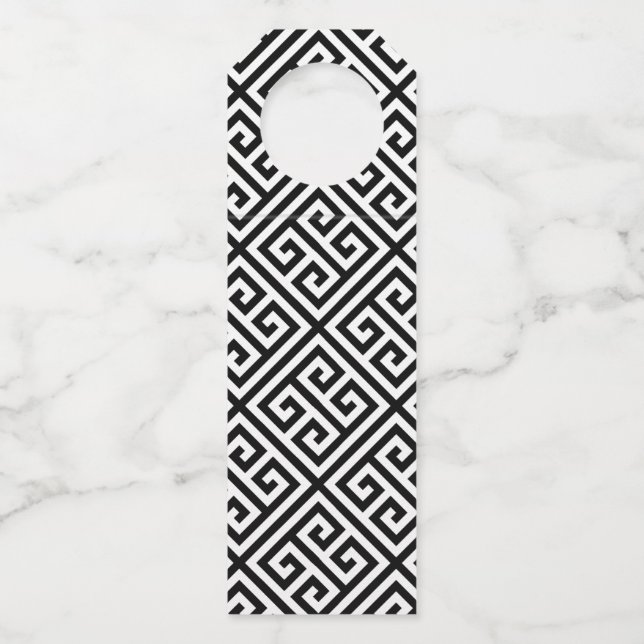 Bachelor party wine bottle tag (Front)