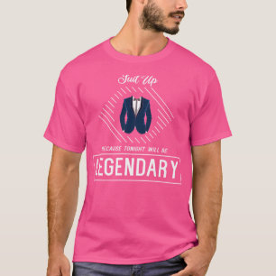 Bachelor party with Suit Bow tie and Tie T-Shirt
