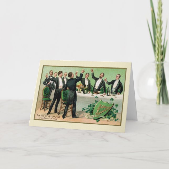 Bachelor Saint Patrick's Day Party Card (Front)