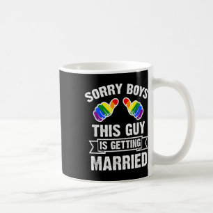 Bachelor Shirt Party Lgbt Gay Pride Groom Bride Coffee Mug