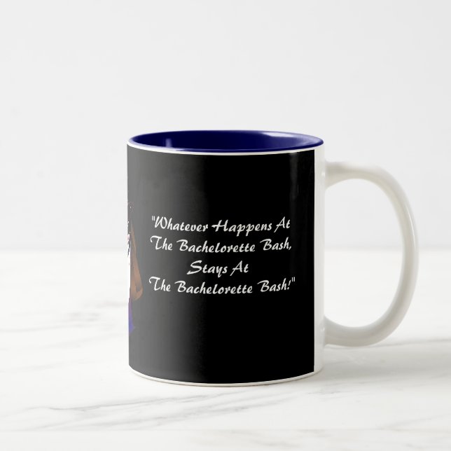 "Bachelorette Bash I" Mug - Customisable (Right)