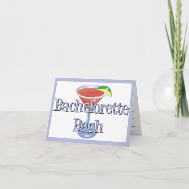Bachelorette Bash invitations (Front)