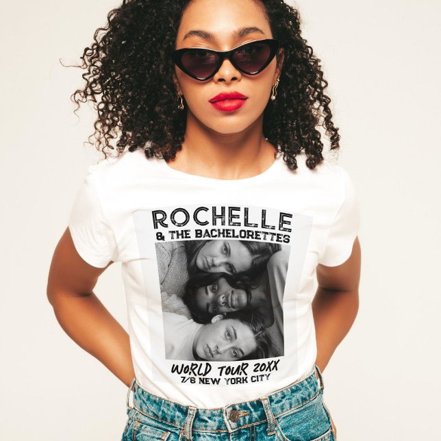 Bachelorette Bridesmaid T-Shirt (Bachelorette Cool Band Tee)