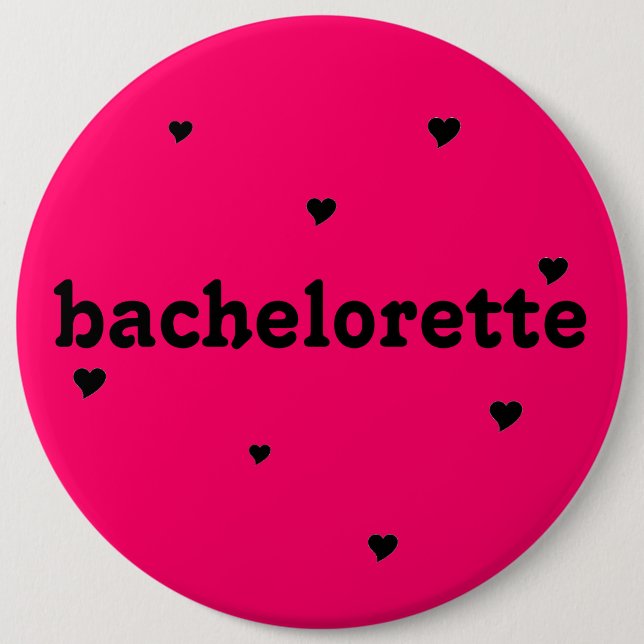 "bachelorette" button (Front)
