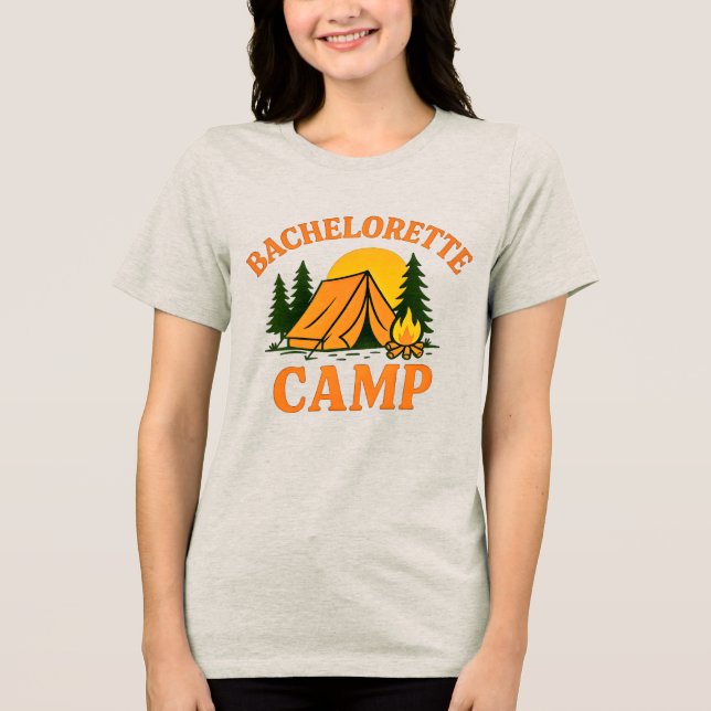 Bachelorette Camp Tee 💍🌲 (Front)