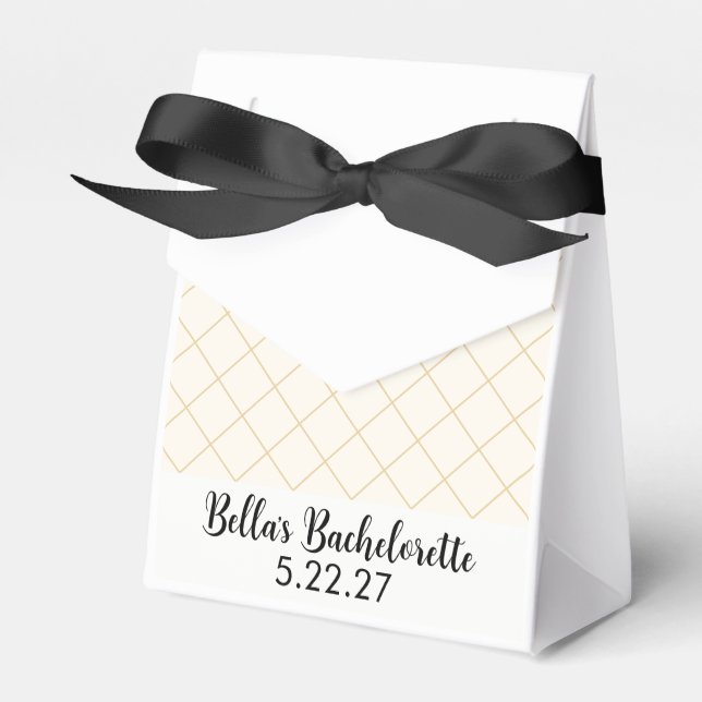 Bachelorette Cocktail Party Favour Boxes (Front Side)