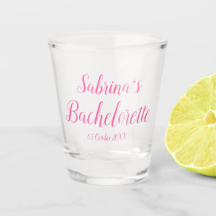 Bachelorette Elegant Bridal party Gifts Bridesmaid Shot Glass