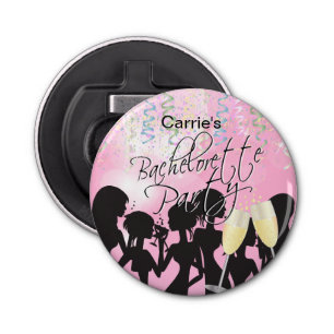 Bachelorette Girls Night Out - Pink Bottle Opener