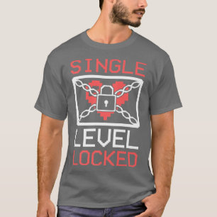 Bachelorette Groom Single Level Locked Bachelor Pa T-Shirt