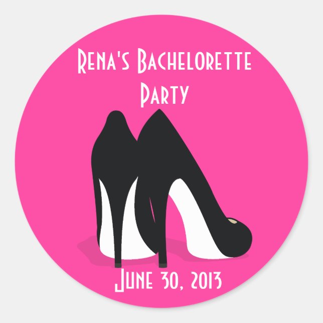 Bachelorette Heels Sticker (Front)