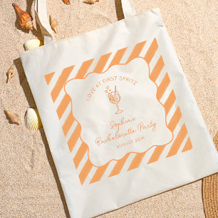 Bachelorette Love at First Spritz Italian Aperol  Tote Bag