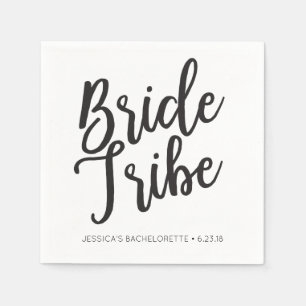 Bachelorette Napkins - Bride Tribe Napkins