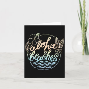 Bachelorette Party - Aloha Beaches Card