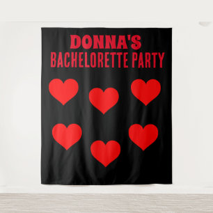 BACHELORETTE PARTY BACKDROP CUSTOM TAPESTRY