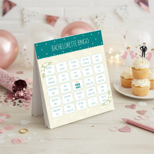 Bachelorette Party Bingo Game   Bridal Shower Game Notepad