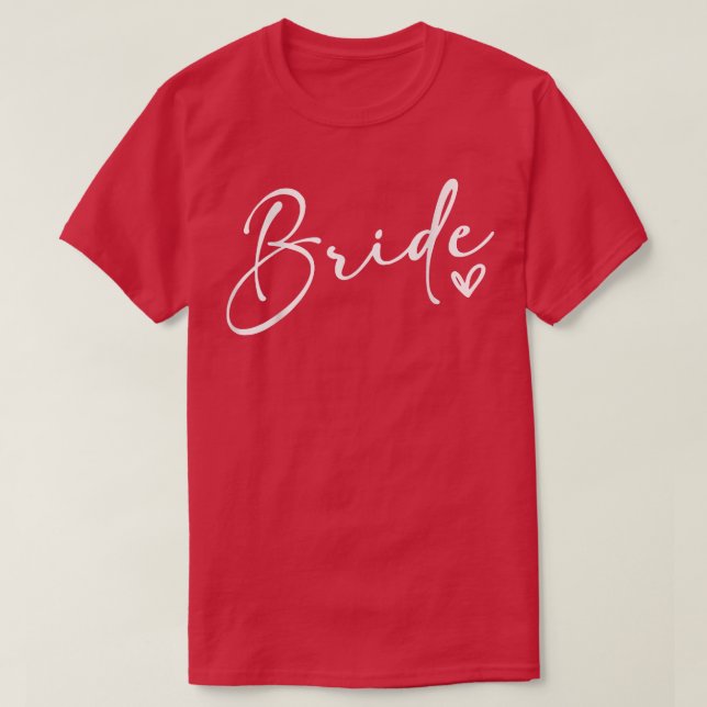 Bachelorette Party Bride Bridal Wedding Shower Gif T-Shirt (Design Front)