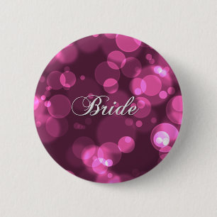 Bachelorette Party Bride Button [pink]