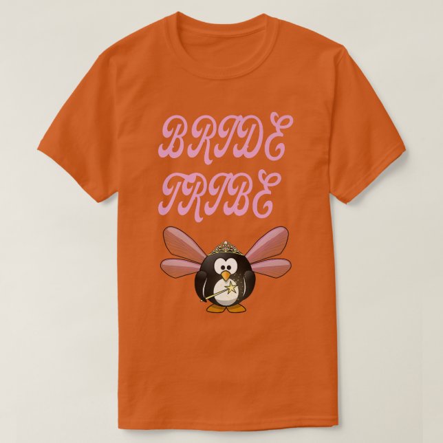 Bachelorette Party, Bride Squad, Team Bride  T-Shirt (Design Front)