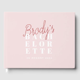 Bachelorette Party - Brody Guest Book