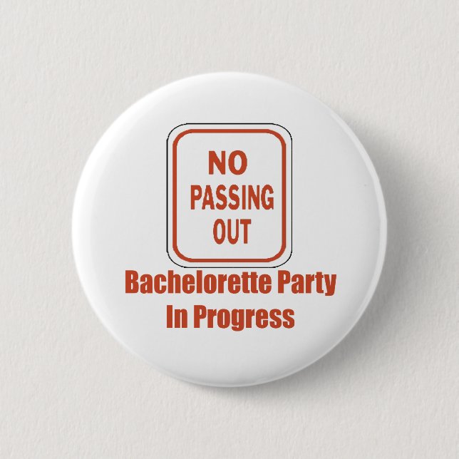 Bachelorette Party Button (Front)