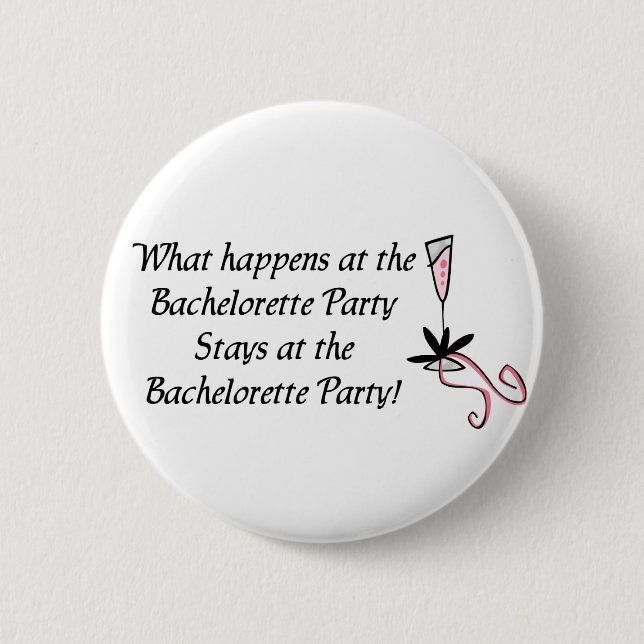 Bachelorette Party button (Front)