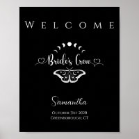 Bachelorette party celestial gothic Welcome
