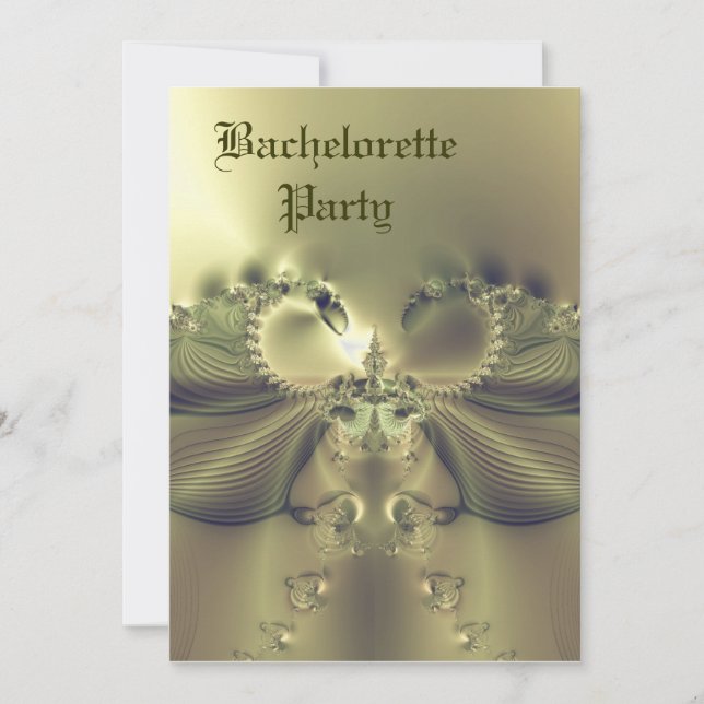 Bachelorette Party Custom Invitation (Front)