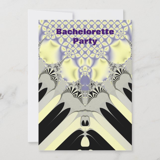 Bachelorette Party Custom Invitations (Front)