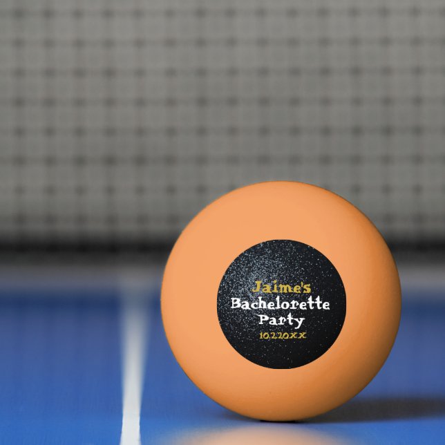 Bachelorette Party Customisable Ping Pong Ball (Net)