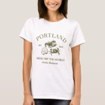 Bachelorette Party Fresh Off The Market Seafood T-Shirt<br><div class="desc">Make a splash at your upcoming bachelorette party with this stunning beach bachelorette party personalised t-shirts. Whether you're celebrating a bach trip, a girls' vacation, or a best friends' holiday, this custom beach bachelorette party t-shirts are the perfect addition to your unforgettable getaway. Add a personal touch to your bachelorette...</div>