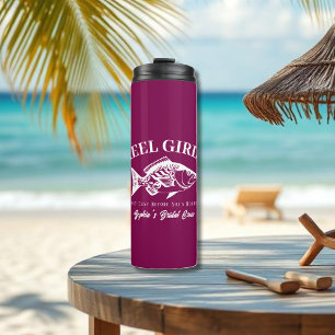 Bachelorette Party Gifts-Hawaiian Thermal Tumbler