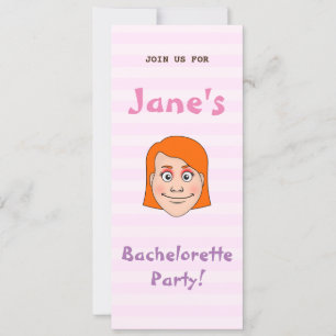 Bachelorette party invitation