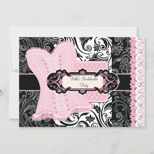 Bachelorette Party Invitation (Front)