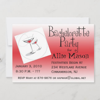 Bachelorette Party Invitation