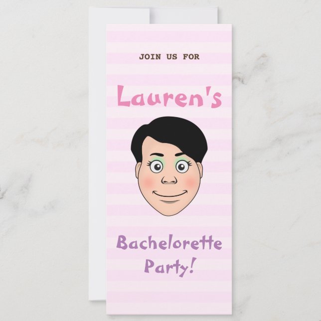 Bachelorette party invitation (Front)